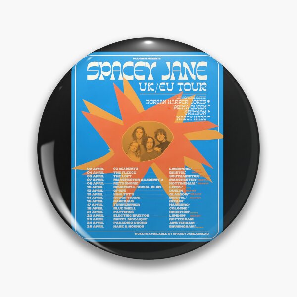 Item preview, Spacey Jane Uk Tour designed and sold by AyoubBazaar.