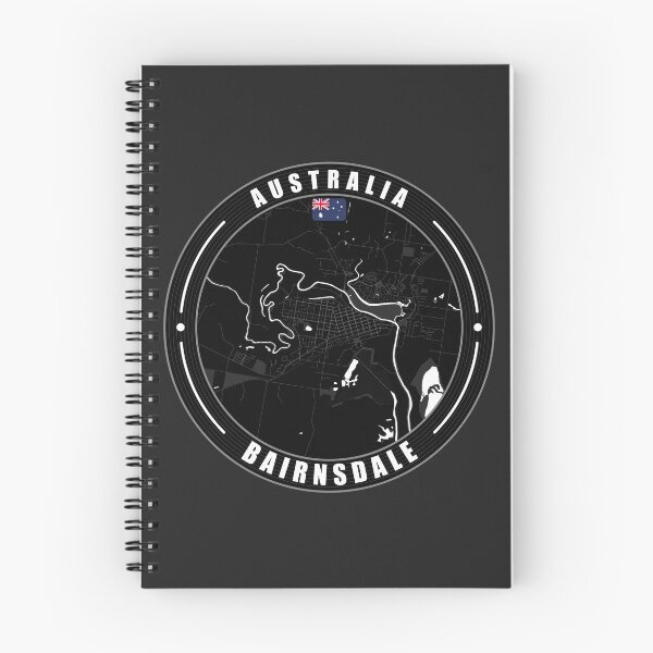 Item preview, Bairnsdale Australia City Map  designed and sold by Thistle-TShop.