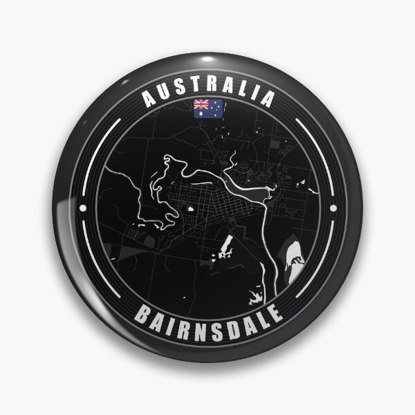 Item preview, Bairnsdale Australia City Map  designed and sold by Thistle-TShop.