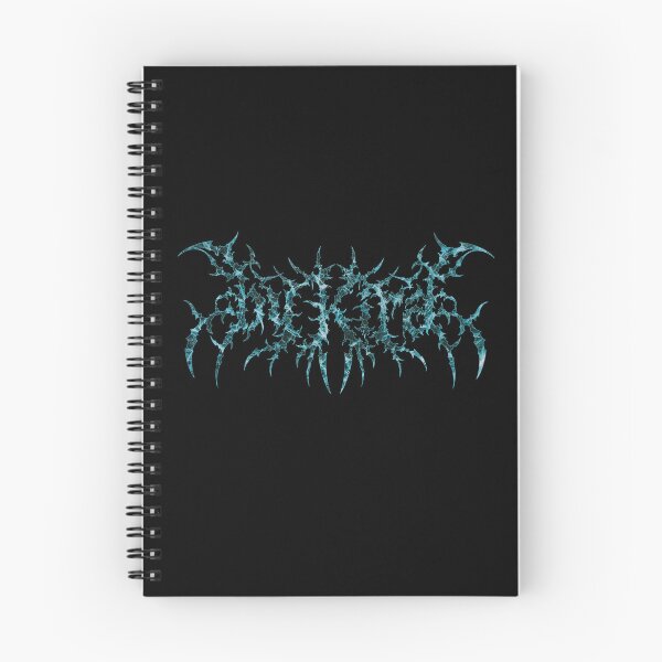 Item preview, BY KIRA | Death Metal Typography (Ice) designed and sold by byKira-Dark.