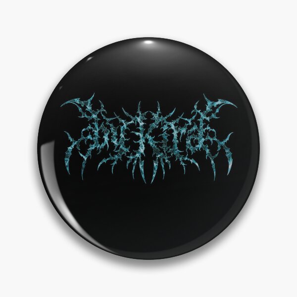 Item preview, BY KIRA | Death Metal Typography (Ice) designed and sold by byKira-Dark.