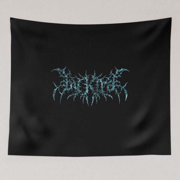 Item preview, BY KIRA | Death Metal Typography (Ice) designed and sold by byKira-Dark.