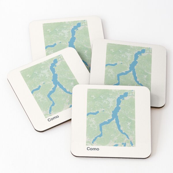Item preview, Como Minimalistic Map Art designed and sold by MapsNerd.