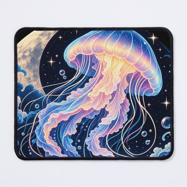 Item preview, Cosmic Jellyfish Moon designed and sold by Punch-E415.