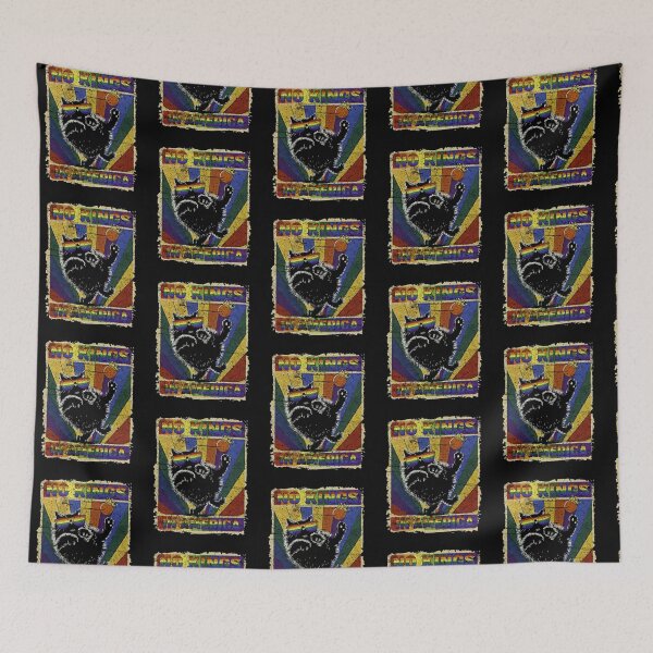 Item preview, No Kings In America Retro Rainbow Cat Vintage Design designed and sold by JpShop10.