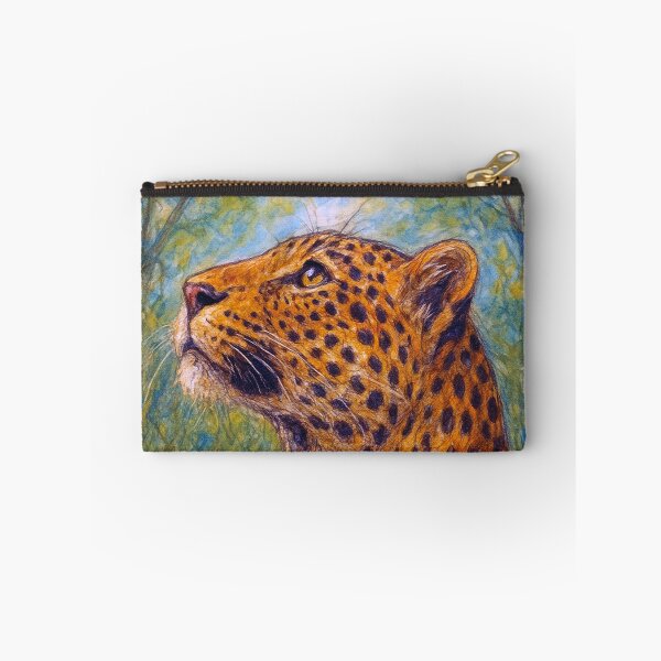 Item preview, Leopard drawing – African Wildlife Portrait designed and sold by GalleryKauffeld.
