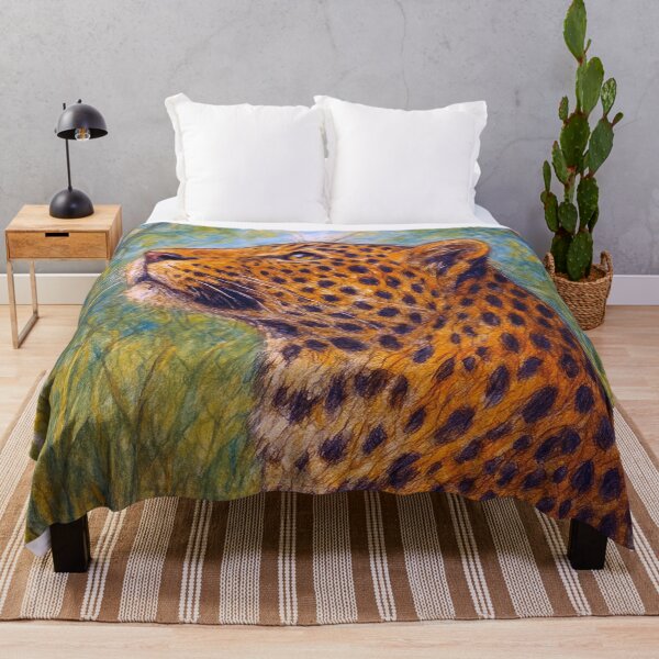 Item preview, Leopard drawing – African Wildlife Portrait designed and sold by GalleryKauffeld.
