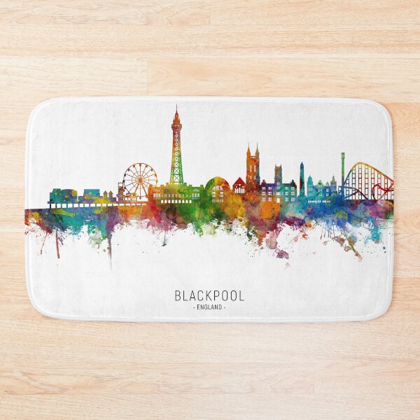 Item preview, Blackpool England Skyline designed and sold by ArtPrints.