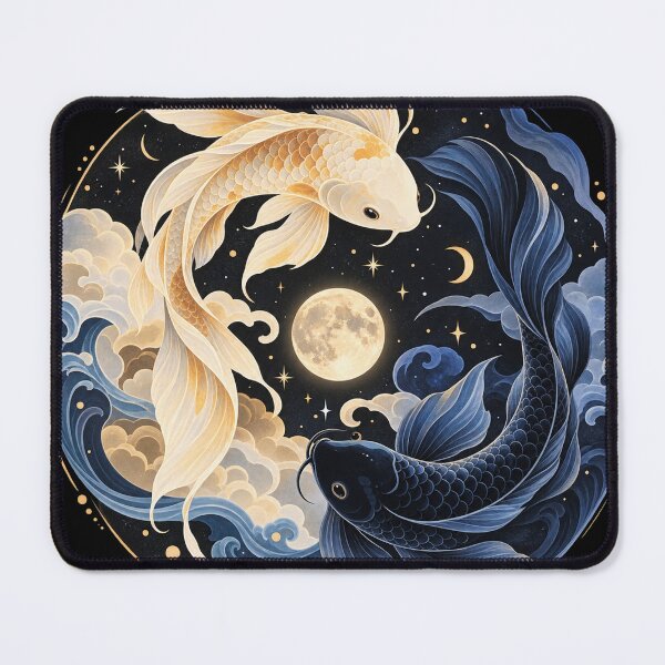 Item preview, Celestial Yin Yang Koi Fish designed and sold by Punch-E415.