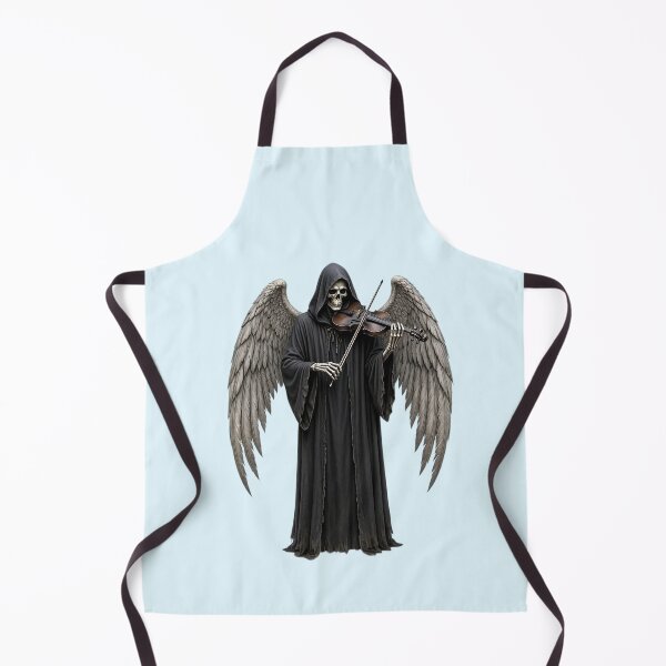 Item preview, Dark Gothic Skeleton Angel Playing Violin  designed and sold by SweetLilith.
