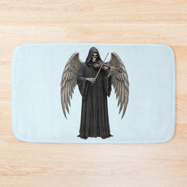 Item preview, Dark Gothic Skeleton Angel Playing Violin  designed and sold by SweetLilith.