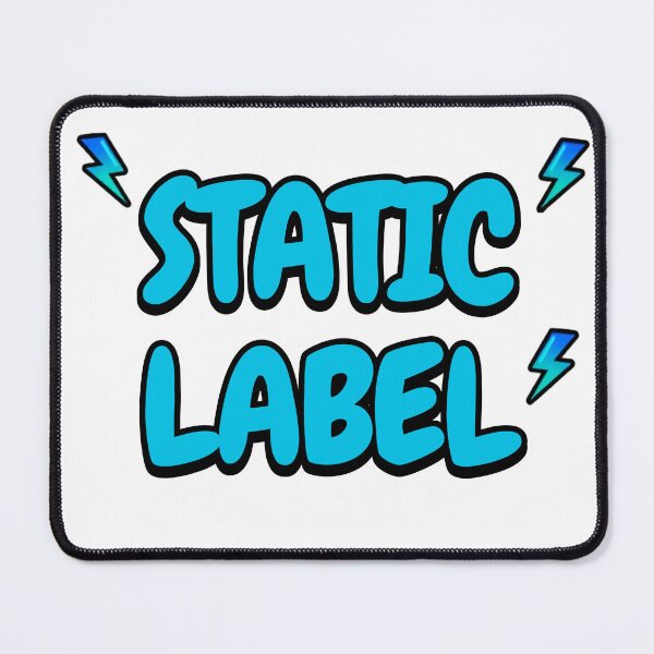 Item preview, Static Label Bold Bubble Letters Streetwear Logo Design designed and sold by @SHINTOSARTSTORE.