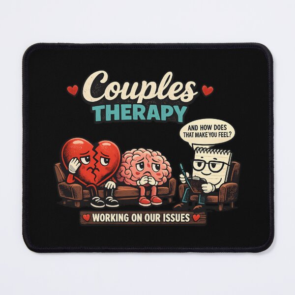 Item preview, Couples Therapy - Funny Relationship Counseling Humor designed and sold by SidTastic .