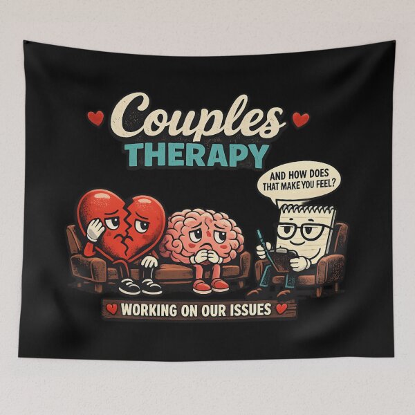 Item preview, Couples Therapy - Funny Relationship Counseling Humor designed and sold by SidTastic .