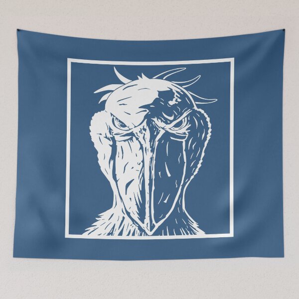 Item preview, Shoebill with Border designed and sold by designedemotion.