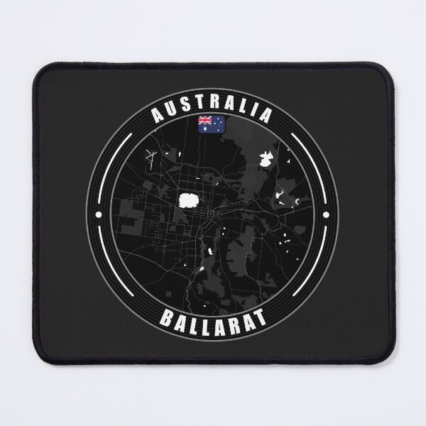 Item preview, Ballarat Australia City Map designed and sold by Thistle-TShop.