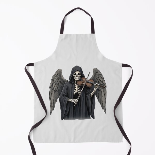 Item preview, Dark Gothic Skeleton Angel Playing Violin  designed and sold by SweetLilith.