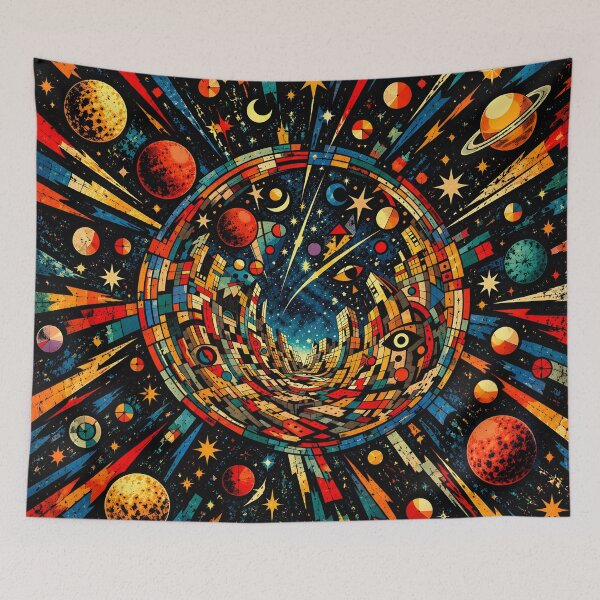 Item preview, Universe and Planets in the Universe in a Fish Eye View designed and sold by Erlin Rudho.