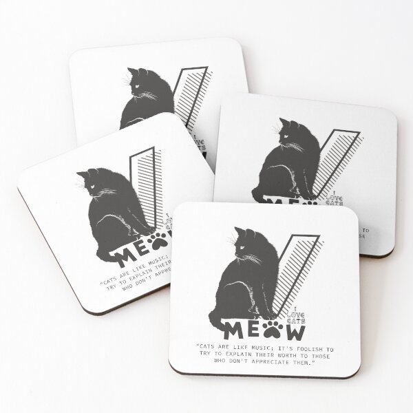 Item preview, Adorable Black Kitty – Cute Funny Cat Lover Aesthetic designed and sold by LunaLoop.