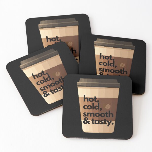 Item preview, Hot, Cold, Smooth & Tasty" Coffee Lover's Graphic Tee designed and sold by unboxedbyJuls.