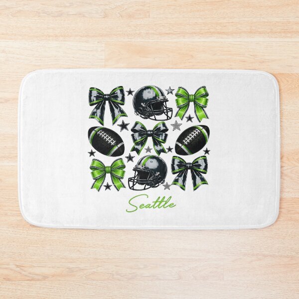 Item preview, Seattle Football Fan Bows Gameday Apparel designed and sold by brynleedost.