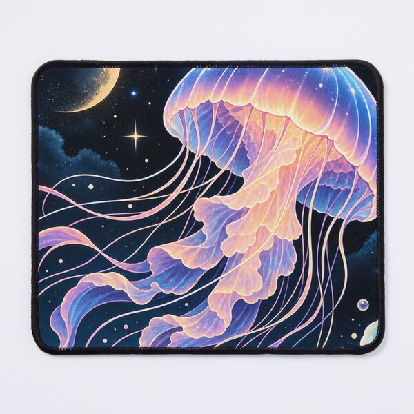 Item preview, Cosmic Jellyfish Ocean designed and sold by Punch-E415.