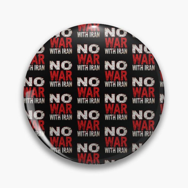 Item preview, No War With Iran Anti War Peace Protest Typography Design designed and sold by JpShop10.