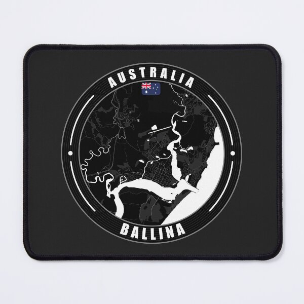 Item preview, Ballina Australia City Map designed and sold by Thistle-TShop.