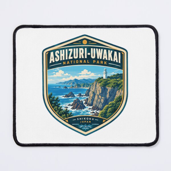 Item preview, Ashizuri-Uwakai National Park Shikoku Japan Travel Souvenir designed and sold by Star3NowForMe.