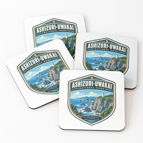 Item preview, Ashizuri-Uwakai National Park Shikoku Japan Travel Souvenir designed and sold by Star3NowForMe.