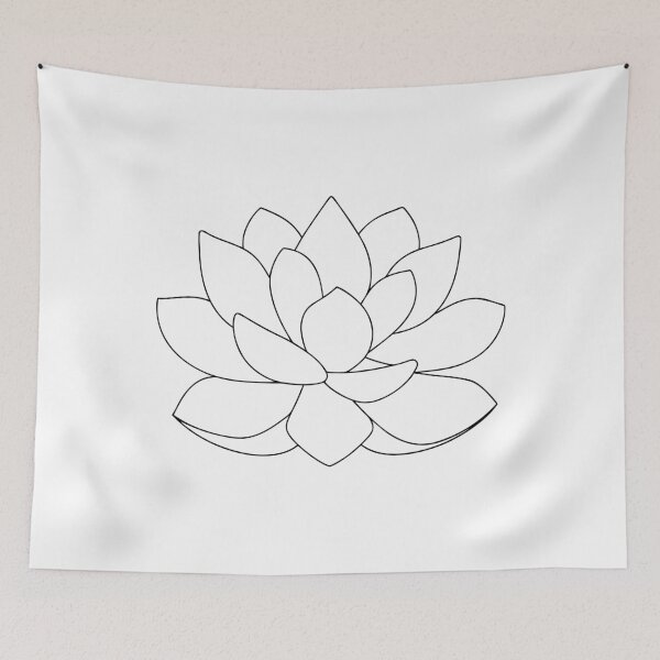 Item preview, Succulent Minimalist 1 Line Art Gift designed and sold by OneLine Studio.