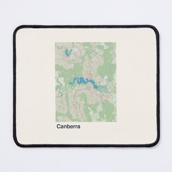 Item preview, Canberra Minimalistic Map Art designed and sold by MapsNerd.