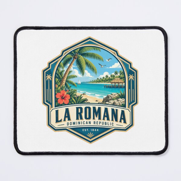 Item preview, La Romana Dominican Republic Est. 1844 Caribbean Vacation Traveler designed and sold by Star3NowForMe.