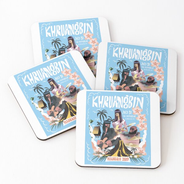 Item preview, The Musical Characteristics of Khruangbin Music Poster designed and sold by dontplaypplay.