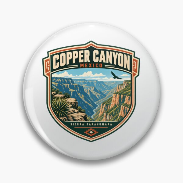 Item preview, Copper Canyon Mexico Sierra Tarahumara Travel Adventure Explorer designed and sold by Star3NowForMe.