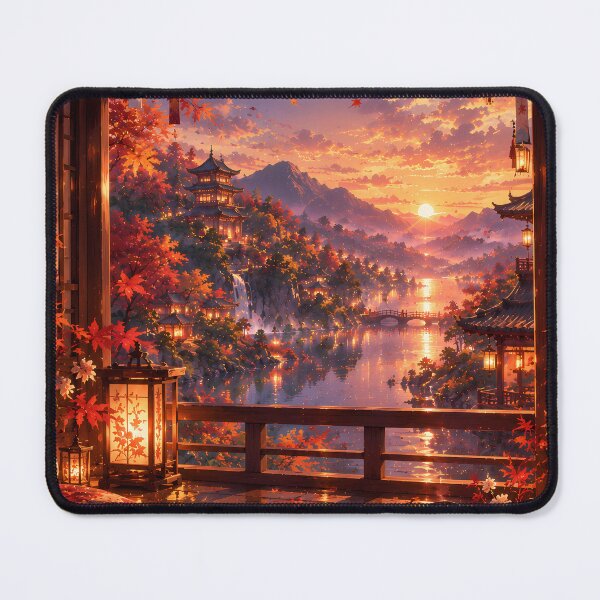 Item preview, Relaxing home in autumn designed and sold by Helmy Dream.