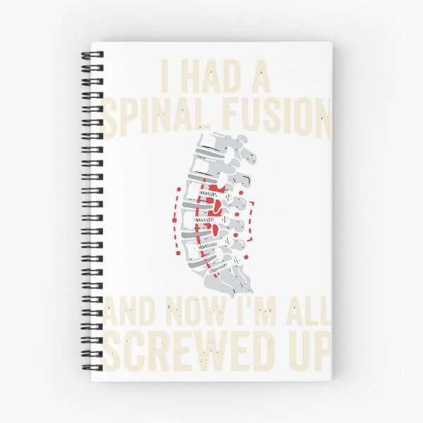 Item preview, I Had A Spinal Fusion And Now I'm All Screwed Up Spinal Fusion Back Surgery Recovery Humor designed and sold by SofiBlair.