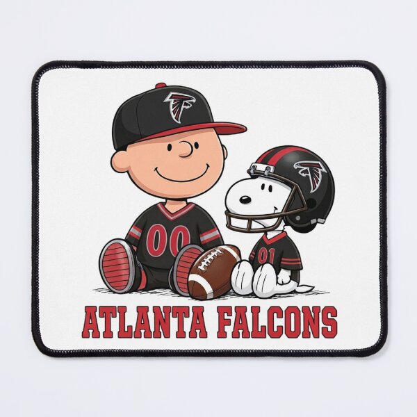 Item preview,  Snoopy And Charlie Brown Atlanta Football Fan designed and sold by CaneufeyCip.