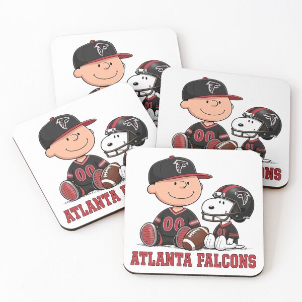 Item preview,  Snoopy And Charlie Brown Atlanta Football Fan designed and sold by CaneufeyCip.