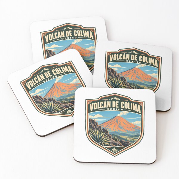 Item preview, Volcán De Colima Mexico Travel Souvenir designed and sold by Star3NowForMe.