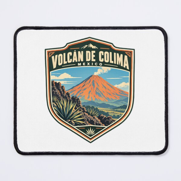 Item preview, Volcán De Colima Mexico Travel Souvenir designed and sold by Star3NowForMe.