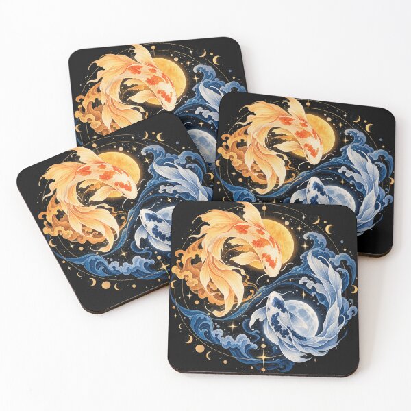 Item preview, Yin Yang Koi Fish designed and sold by Punch-E415.