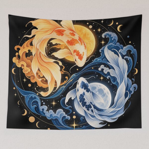 Item preview, Yin Yang Koi Fish designed and sold by Punch-E415.