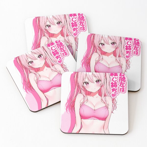 Item preview, Pink Hair Anime Girl with Bubble designed and sold by Prime Anime Zone ★.