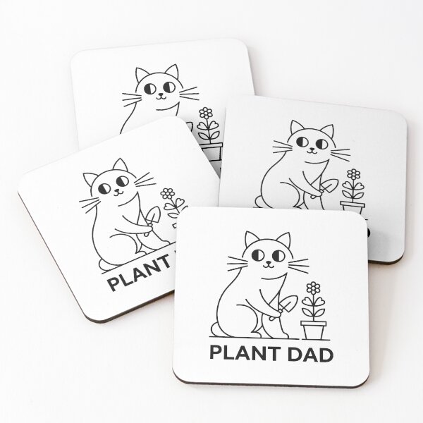 Item preview, Plant Dad Cat designed and sold by Dmo3HarkoArt.
