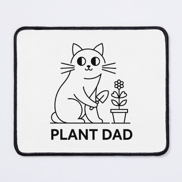 Item preview, Plant Dad Cat designed and sold by Dmo3HarkoArt.