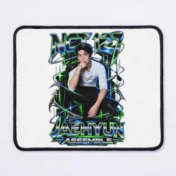 Item preview, NCT 127 Jaehyun Neon Matrix Assemble Cyberpunk Visual Art designed and sold by Valeree Store.
