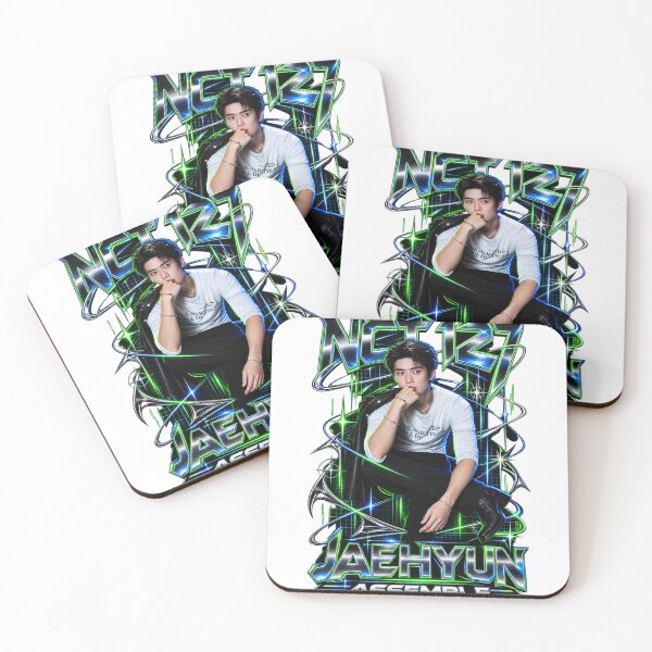Item preview, NCT 127 Jaehyun Neon Matrix Assemble Cyberpunk Visual Art designed and sold by Valeree Store.