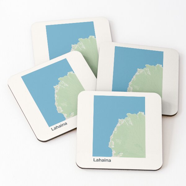 Item preview, Lahaina Minimalistic Map Art designed and sold by MapsNerd.