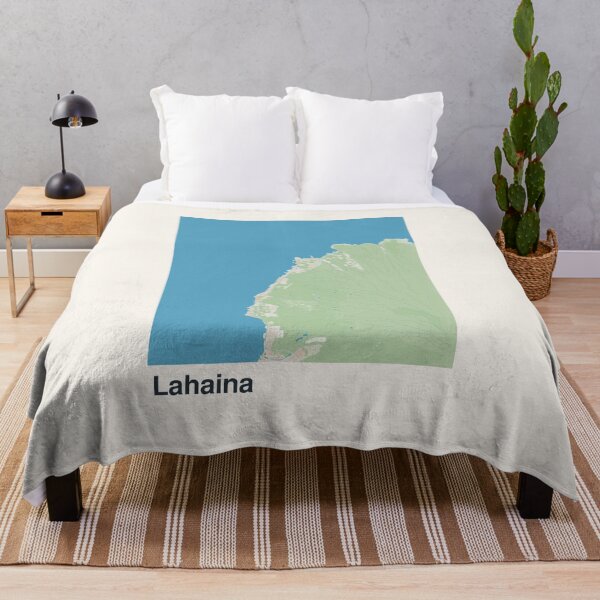 Item preview, Lahaina Minimalistic Map Art designed and sold by MapsNerd.